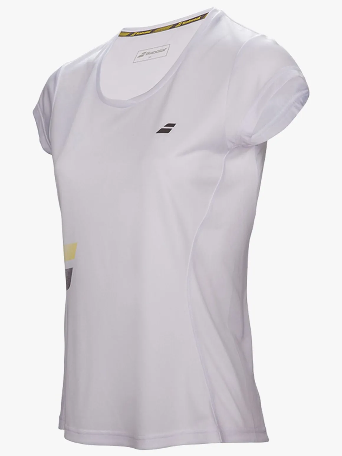 Babolat Core Flag Club Girl T-Shirt, White