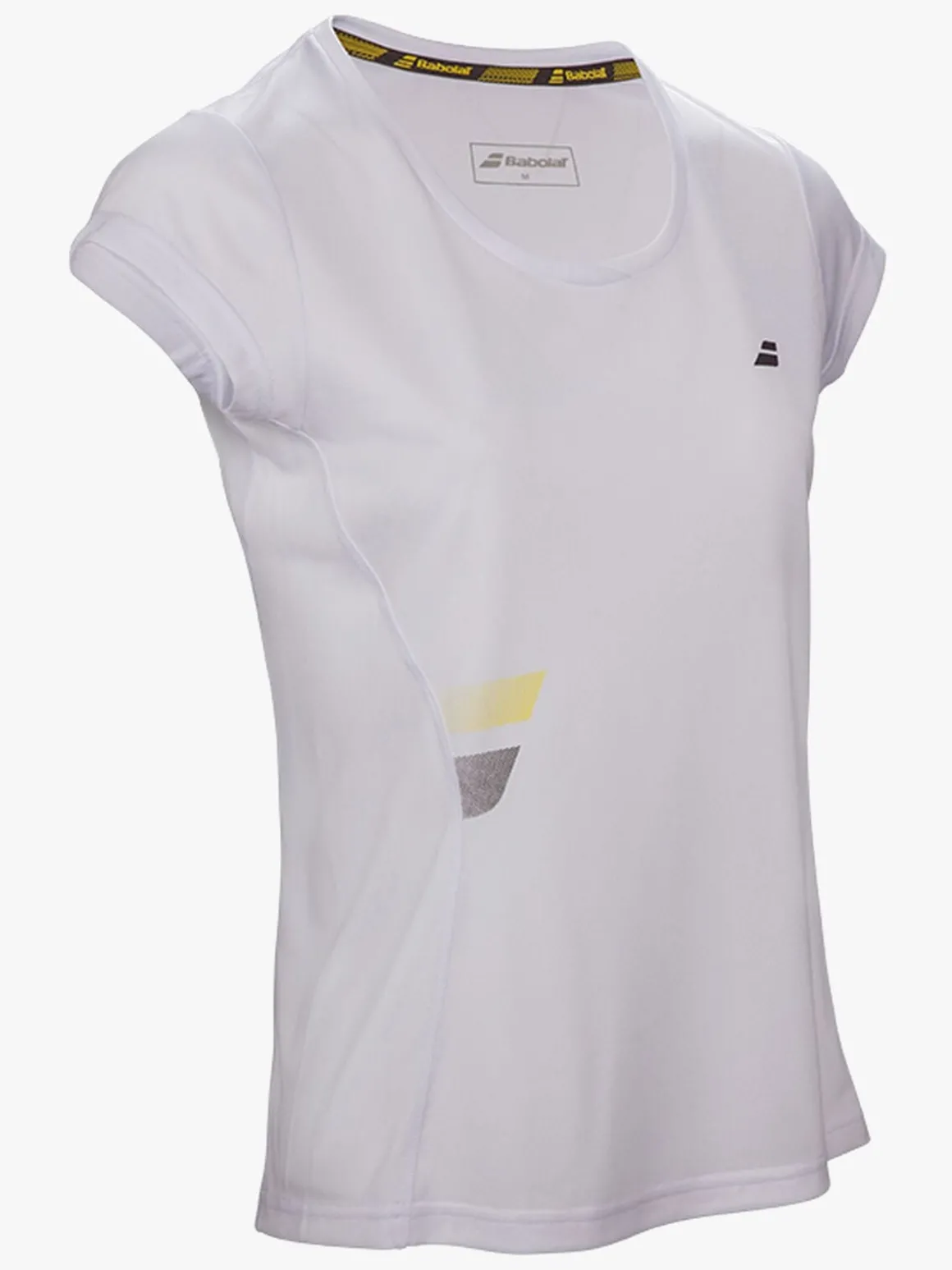 Babolat Core Flag Club Girl T-Shirt, White