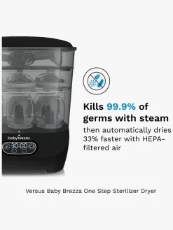 Baby Brezza Sterilisator Dryer Advanced, Black