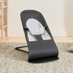 BabyBjörn Balance Soft Skråstol Woven Jersey, Mørkegrå/Grå