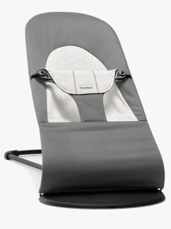 BabyBjörn Balance Soft Skråstol Woven Jersey, Mørkegrå/Grå