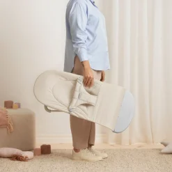 BabyBjörn Balance Soft Skråstol Woven/Jersey, Lys beige