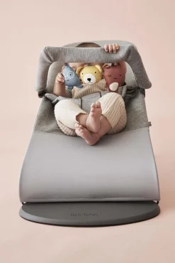BabyBjörn Bliss Skråstol 3D Jersey, Lysegrå