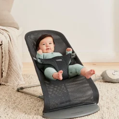 BabyBjörn Bliss Skråstol i Mesh, Anthracite