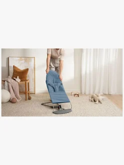 BabyBjörn Bliss Skråstol Woven Mélange, Blå