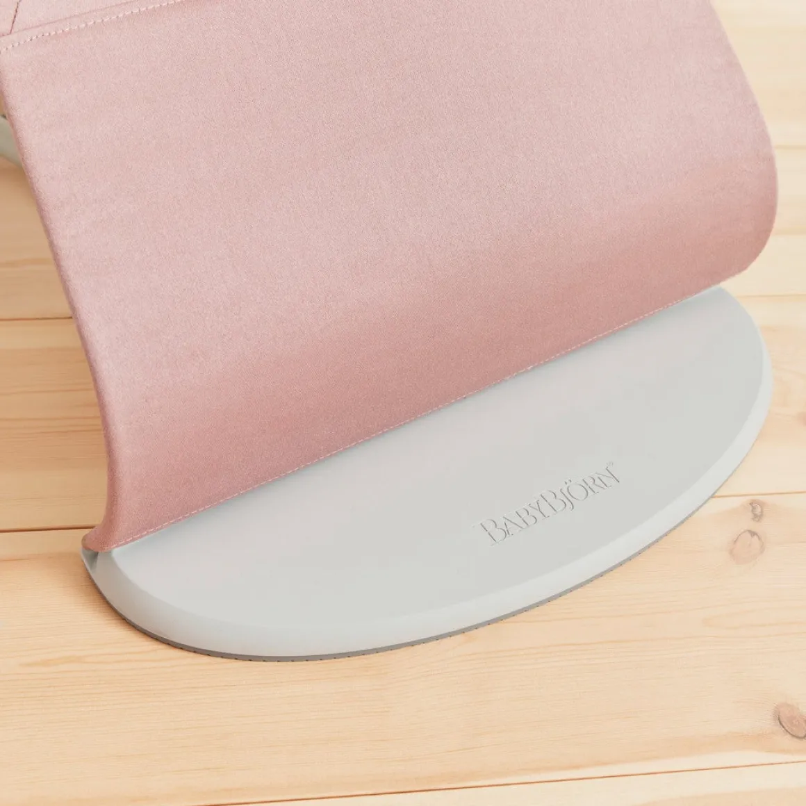 BabyBjörn Bliss Skråstol Woven Bladmønstret Quilt, Gammelrosa