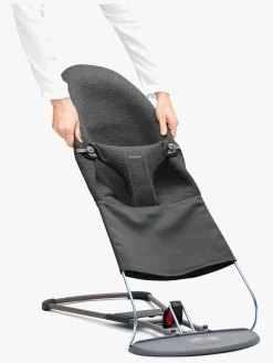 BabyBjörn Bliss Stofhynde 3D Jersey, Grafitgrå