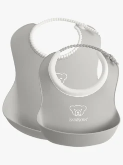 BabyBjörn Hagesmæk-sæt 2-Pak, Grå