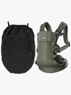 BabyBjörn Harmony Bæresele 3D Mesh inkl. Regnslag, Mørkegrøn