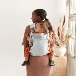 BabyBjörn Harmony Bæresele 3D Mesh, Silver