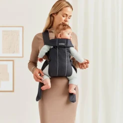 BabyBjörn Mini Bæresele 3D Mesh, Anthracite