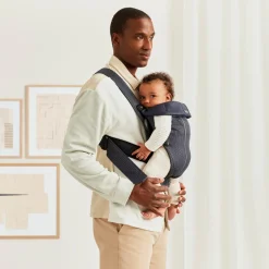 BabyBjörn Mini Bæresele 3D Mesh, Anthracite