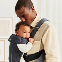 BabyBjörn Mini Bæresele 3D Mesh, Anthracite