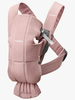 Babybjörn Mini Bæresele Woven, Dusty Pink