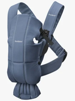 Babybjörn Mini Bæresele Woven, Blå