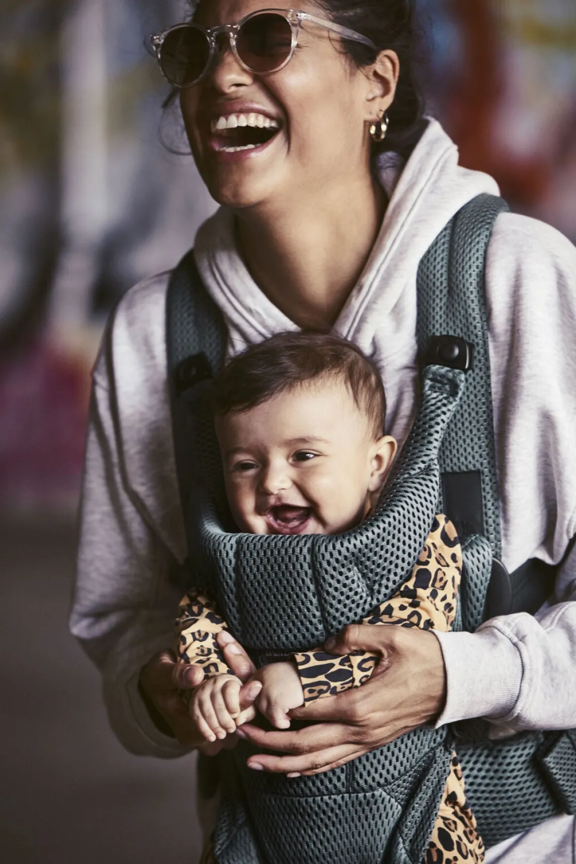 BabyBjörn Move Bæresele 3D Mesh, Sage Green