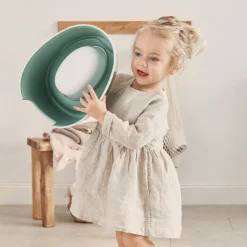 BabyBjörn Smart Potte, Deep Green/White