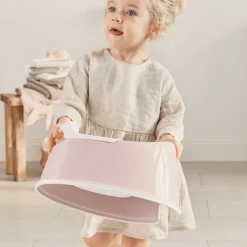 BabyBjörn Smart Potte, Powder Pink/White