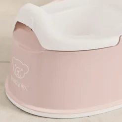 BabyBjörn Smart Potte, Powder Pink/White