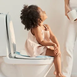 BabyBjörn Toiletsæde til Børn, Hvid/Turkis