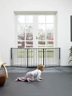 BabyDan Flex L Skruegitter, Sort