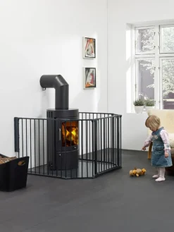 BabyDan Flex XL Skruegitter, Sort