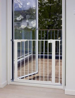 BabyDan Forlænger Sikkerhedsgitter Extend-A-Gate 7 cm 2 pak, Sort