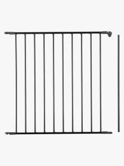 BabyDan Forlængning Sikkerhedsgitter Flex L 72 cm, Sort