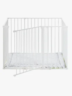 BabyDan Square Kravlegård 105x72x71 cm, Hvid