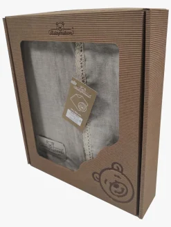 BabyMatex Babytæppe i Hør 75 x 100 cm, Beige