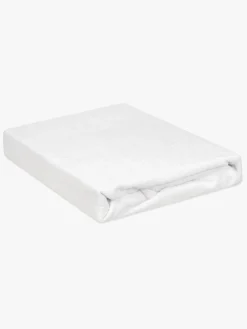 BabyMatex Classic Frotté Stræklagen til Tremmeseng 60 x 120 cm, Hvid