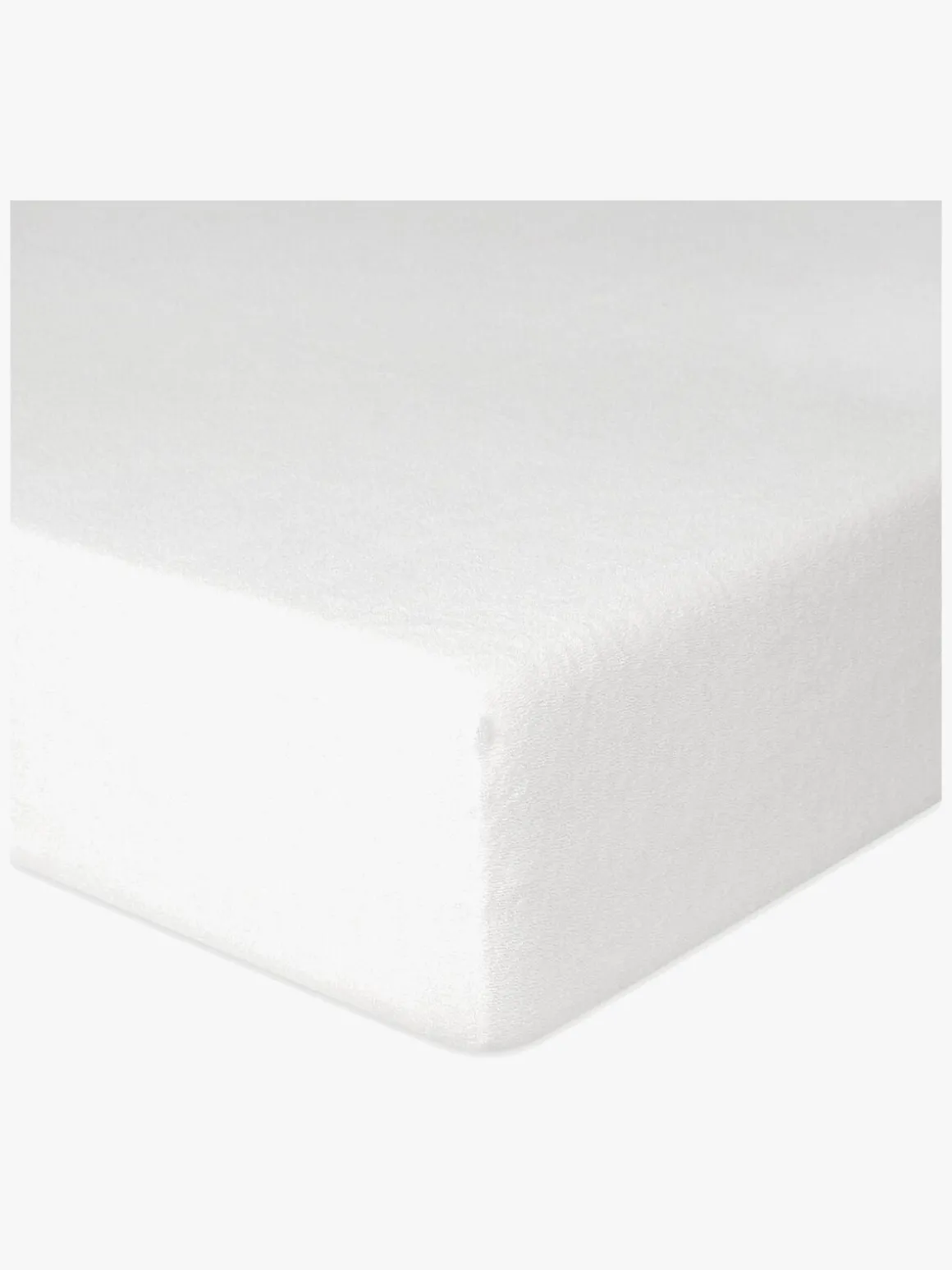 BabyMatex Classic Frotté Stræklagen til Juniorseng 70x140 cm, Lysegrå