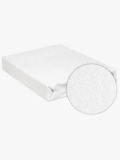 BabyMatex Classic Frotté Stræklagen til Juniorseng 70x140 cm, Lysegrå