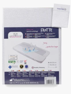 BabyMatex Hygienic Rullemadras til Juniorseng 80x160 cm Vandtæt, Hvid
