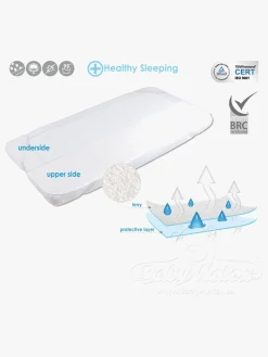 BabyMatex Hygienic Rullemadras til Juniorseng 70x140 cm Vandtæt, Hvid