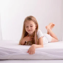 BabyMatex Jersey Stræklagen til Tremmeseng 60 x 120 cm, Hvid