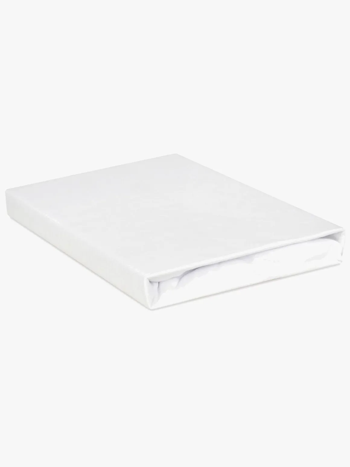 BabyMatex Jersey Stræklagen til Børnesenge 90 x 190 cm, Hvid