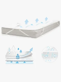 BabyMatex OXI PROOF Rullemadras til Juniorseng 70x140 cm, Hvid