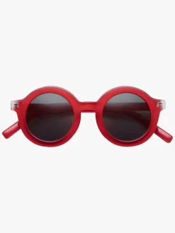 BabyMocs Signature Solbriller til Børn På 0-1 År, Rød
