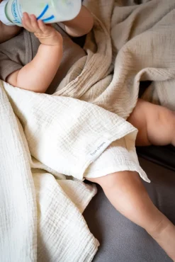 Baby's Only Babysvøb 115x115 2-pak, Tender Beige