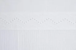 Baby's Only CALM Stræklagen med Broderi 40x80, White