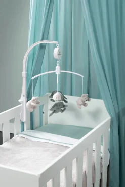 Baby's Only Cot Tæppe Teddy Sense, Pebble Grey