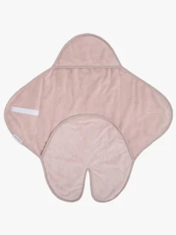 Baby's Only Hooded Baby Tæppe med Fødder Cozy, Old Pink
