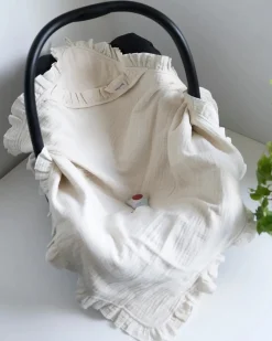 Baby's Only Hooded Baby Tæppe Calm, White