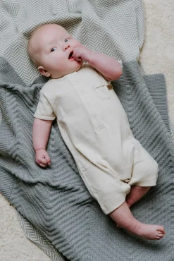 Baby's Only Newborn Tæppe Grace, Nordic Blue