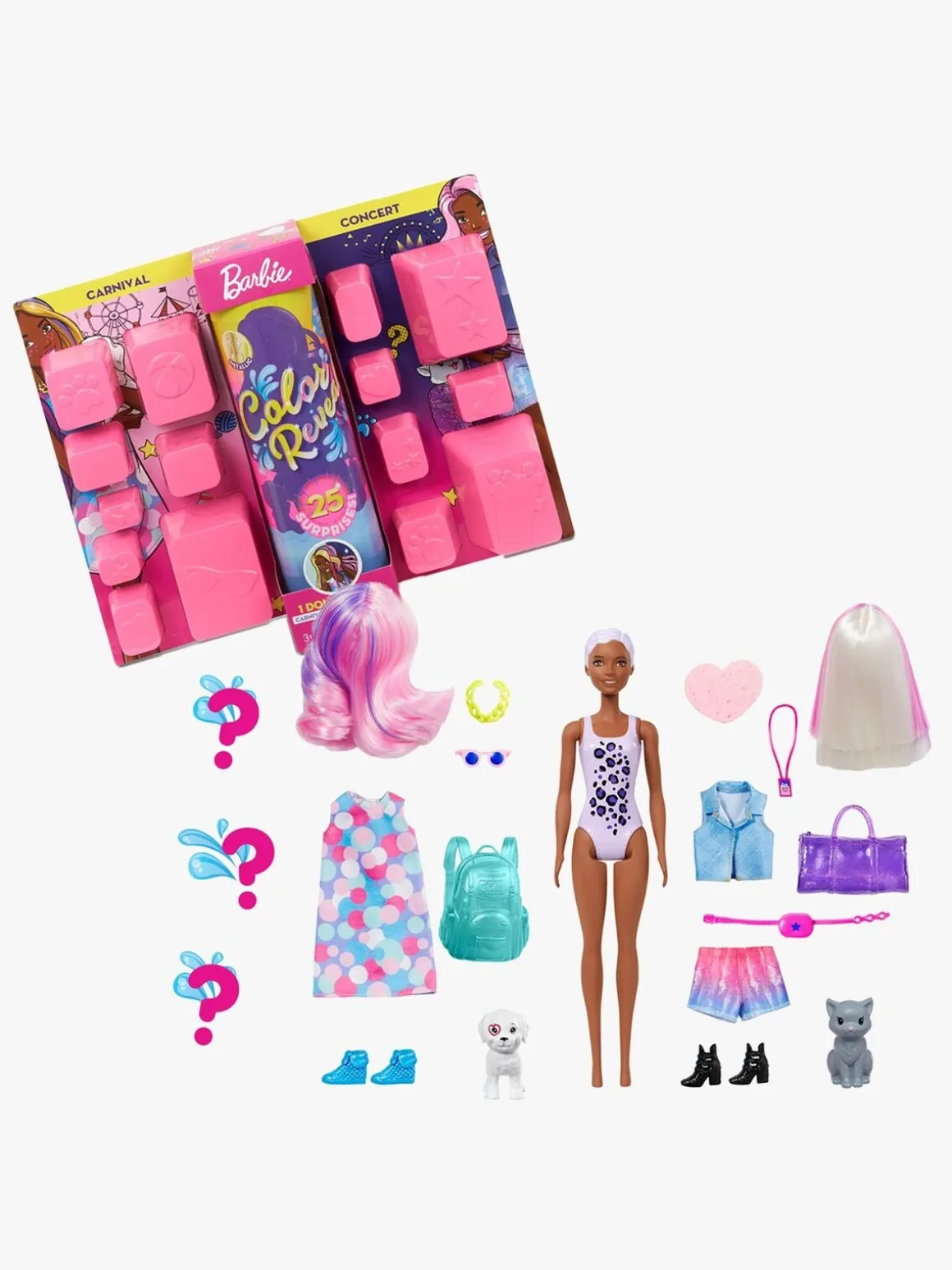 Barbie Color Reveal Carnival To Concert Dukke