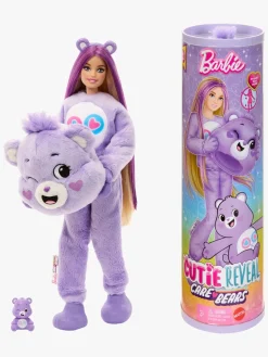Barbie Cutie Reveal Dukke Care Bears, Lilla