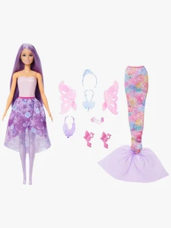 Barbie Fantasy Dress Up Dukke Lilla Hår