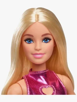 Barbie Fashionista Dukke med Blondt Hår & Lyserød Kjole