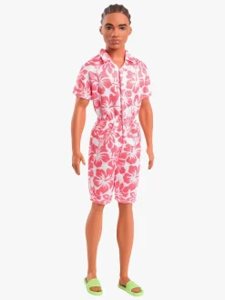 Barbie Ken Fashionista Dukke i Mønstret Overall